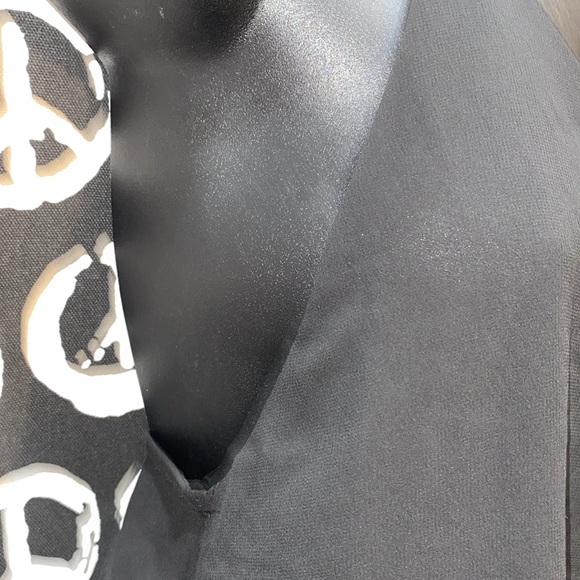 ZHOU ZHOU BLACK CHIFFON SLEEVELESS DRESS SZ - Picture 5 of 11